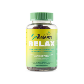 AQUILEA ONBALANCE RELAX 60 GOMINOLAS SABOR FRUTO