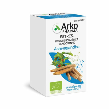 ARKOCAPSULAS ASHWAGANDHA BIO 45 CAPSULAS