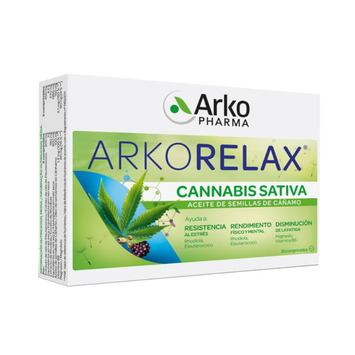 ARKORELAX CANNABIS SATIVA 30 COMPRIMIDOS