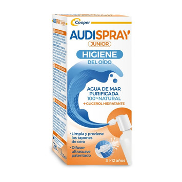 AUDISPRAY JUNIOR SOLUCIÓN LIMPIEZA OIDOS SIN GAS 25ml