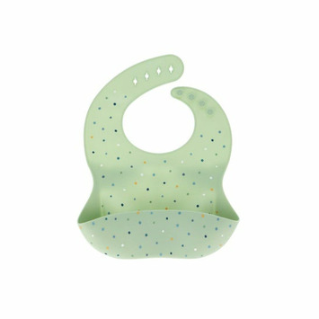 BABERO SILICONA VERDE AGUA