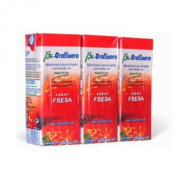BIORALSUERO PACK 3X200 FRESA
