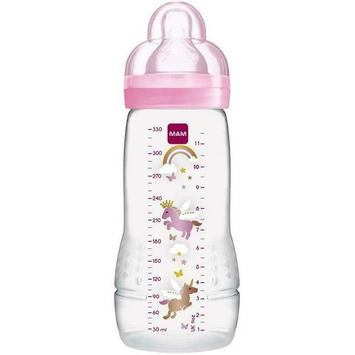BOTTLE BIBERON TETINA SILICONA MAM BABY +4 M 330