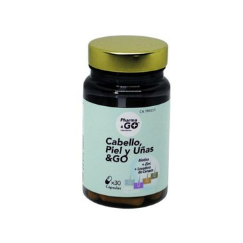 CABELLO PIEL Y UÑAS & GO 30 CAPSULAS