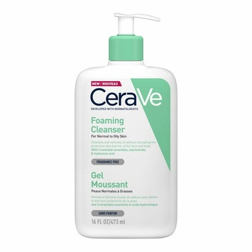 CERAVE GEL LIMPIADOR CREMA-ESPUMA HIDRATA  473ML