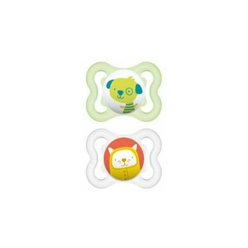 CHUPETE MINI  SILICONA MAM AIR 0- 6 M PACK DOBLE