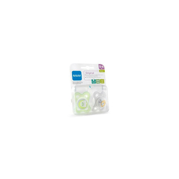 CHUPETE MINI SILICONA MAM ORIGINAL 0- 6 M CON CA