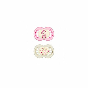 CHUPETE SILICONA MAM ORIGINAL PURE NIGHT 2 - 6 M