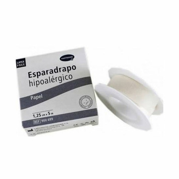ESPARADRAPO HIPOALERGICO OMNIPOR DE PAPEL 5 M X