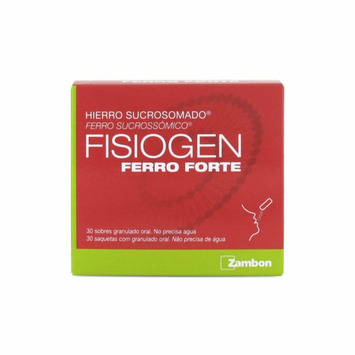FISIOGEN FERRO FORTE SOBRES 30 SOBRES