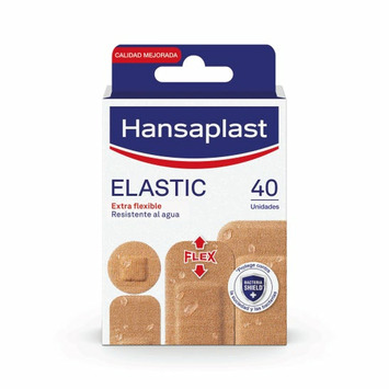 HANSAPLAST ELASTIC APOSITO ADHESIVO 40 UNIDADES