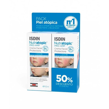 ISDIN NUTRATOPIC PRO-AMP CREMA FACIAL 2 X 50ML
