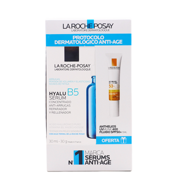 LA ROCHE POSAY HYALU B5 SERUM  + MUESTRAS REGALO
