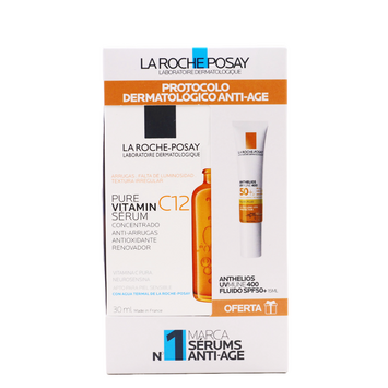 LA ROCHE POSAY SERUM VITAMIN C12+MUESTRAS REGALO