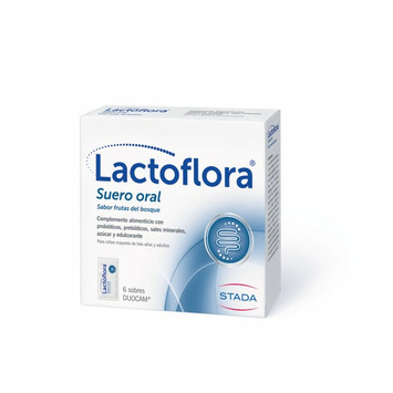 LACTOFLORA SUERO ORAL 6 SOBRES DUOCAM SABOR FRUT