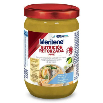 MERITENE PURE 1 FRASCO 300 G SABOR MERLUZA CON B