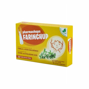 PHARMACHUPS FARINCHUP 12 PASTILLAS SABOR NARANJA