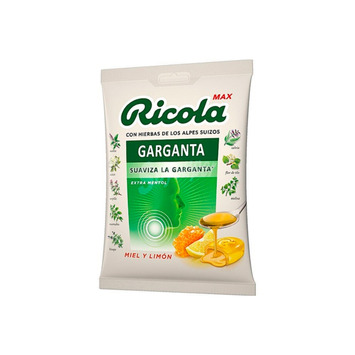 RICOLA MAX GARGANTA BOLSA 70 G MIEL Y LIMON