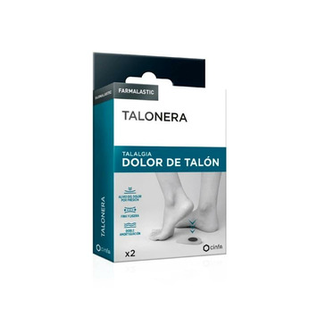 TALONERA FARMALASTIC 2 UNIDADES TALLA GRANDE