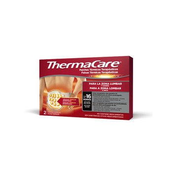 THERMACARE PARCHE TERMICO ZONA LUMBAR CADERA 2 P