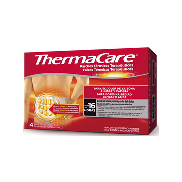 THERMACARE PARCHE TERMICO ZONA LUMBAR CADERA 4 P