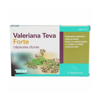 VALERIANA TEVA FORTE 30 CAPSULAS DURAS