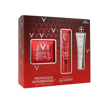 VICHY PACK LIFTACTIV COLLAGEN SPECIAL 16 CREMA DIA + TRATAMIENTO DE OJOS + FOTOPROTECTOR  50+