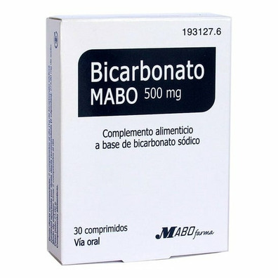 BICARBONATO MABO 500 MG 30 COMPRIMIDOS