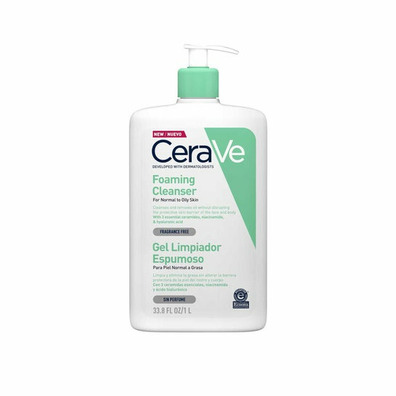 CERAVE GEL LIMPIADOR ESPUMOSO 1000 ML