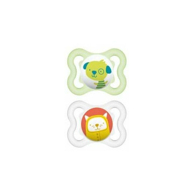 CHUPETE MINI  SILICONA MAM AIR 0- 6 M PACK DOBLE