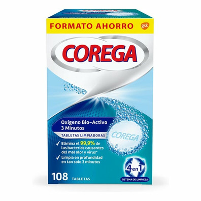COREGA OXIGENO BIO-ACTIVO 108 P