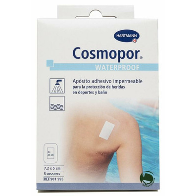 COSMOPOR WATERPROOF APOSITO ADHESIVO 7.2 CM X 5
