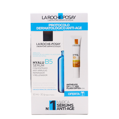 LA ROCHE POSAY HYALU B5 SERUM  + MUESTRAS REGALO