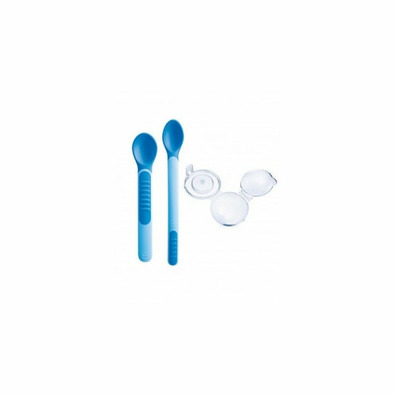 MAM HEAT SENSITIVE SPOON & COVER MAM CUCHARA CON