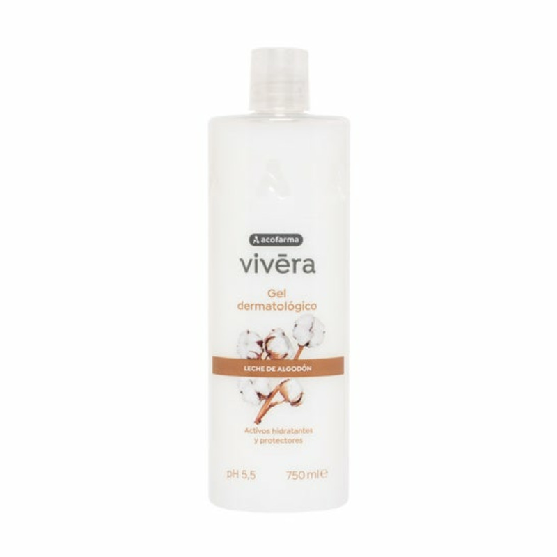 ACOFARMA  GEL LECHE ALGODON  750 ML