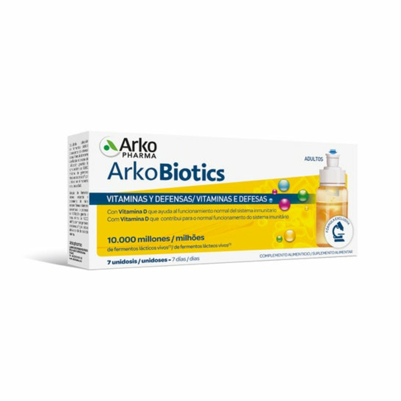 ARKOPROBIOTICS VIT E DEFENSAS ADULTOS 7 UNIDOSIS