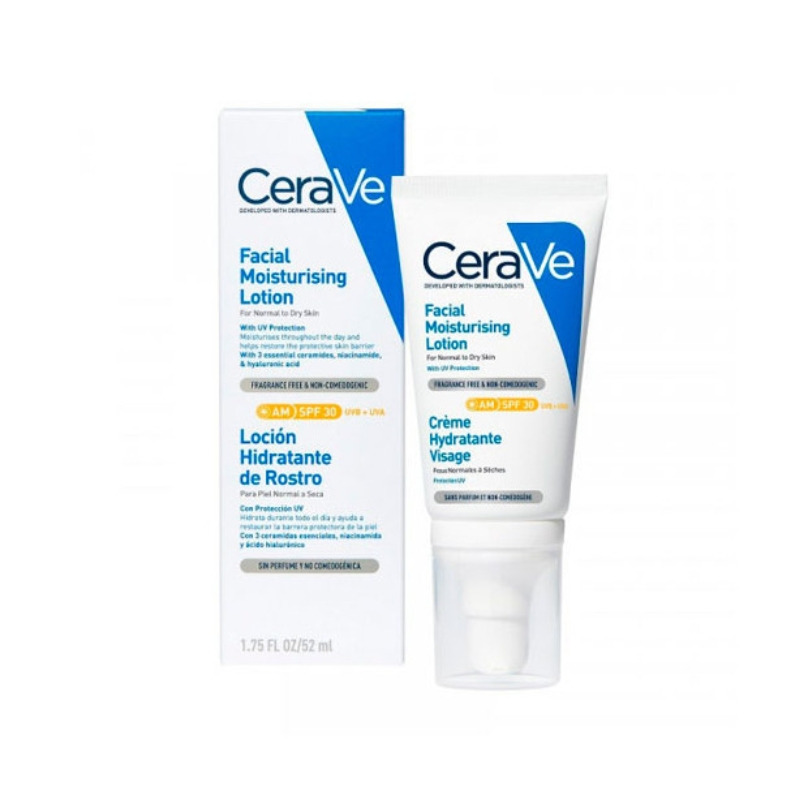 CERAVE LOCION HIDRATANTE DE ROSTRO SPF 30