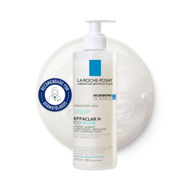 EFFACLAR H ISOBIOME CREMA LAVANT 1 ENVASE 400 ML
