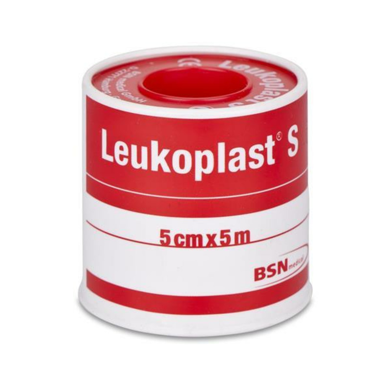 ESPARADRAPO LEUKOPLAST 1 UNIDADE 5 M X 5 CM COLOR