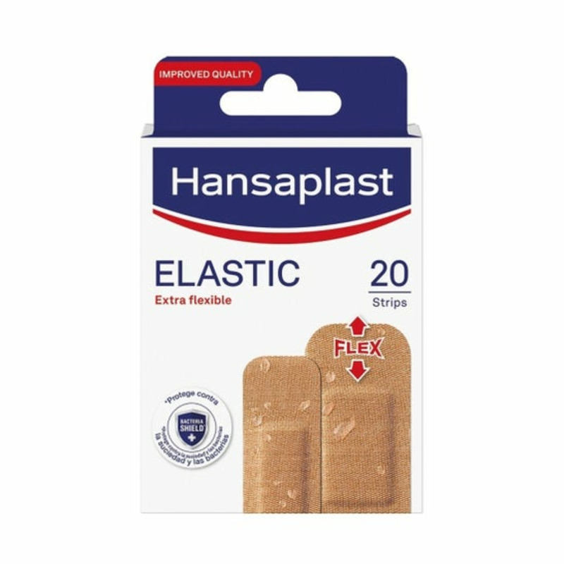 HANSAPLAST ELASTIC APOSITO ADHESIVO 2 TAMENSÃOS 20