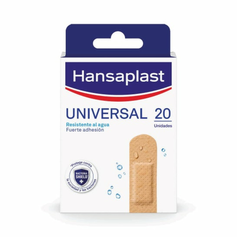 HANSAPLAST UNIVERSAL APOSITO AD 20 STRIPS ÁGUA