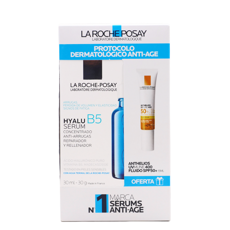 LA ROCHE POSAY HYALU B5 SERUM  + MUESTRAS REGALO