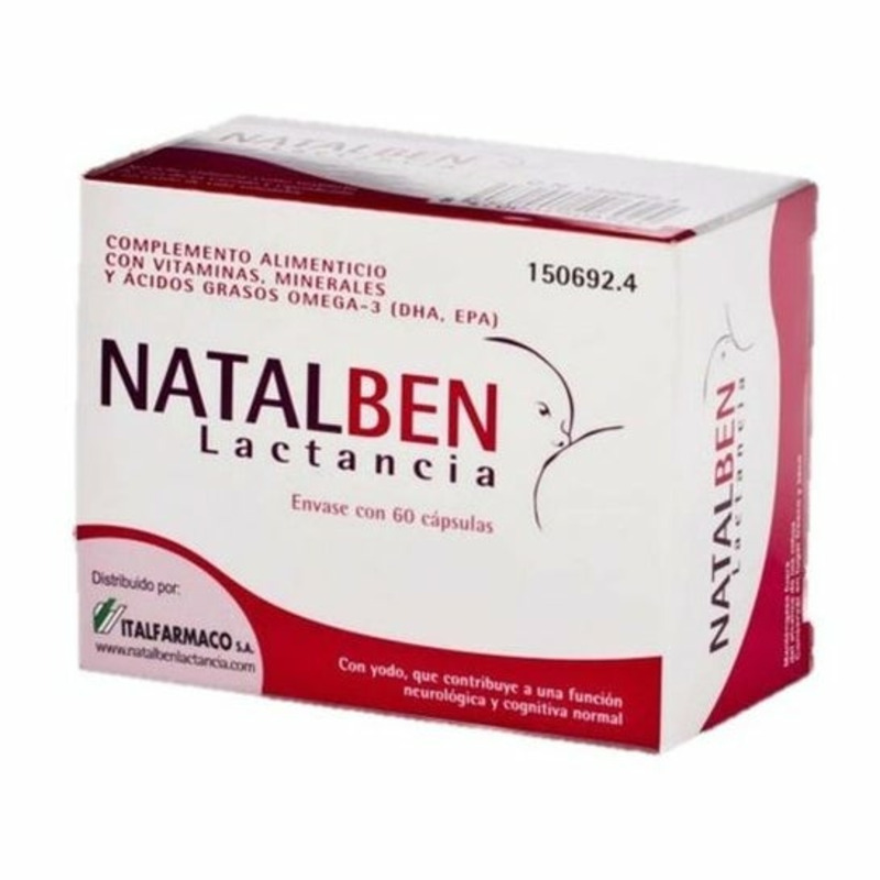 NATALBEN LACTANCIA 60 CAPS