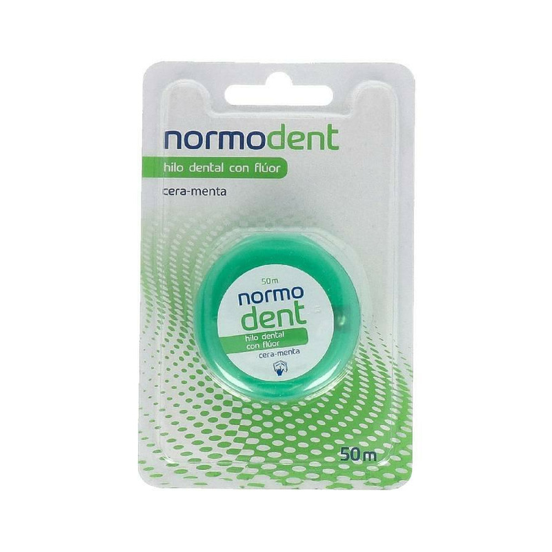 NORMODENT HILO DENTAL COM CERA E FLUOR SABOR A M
