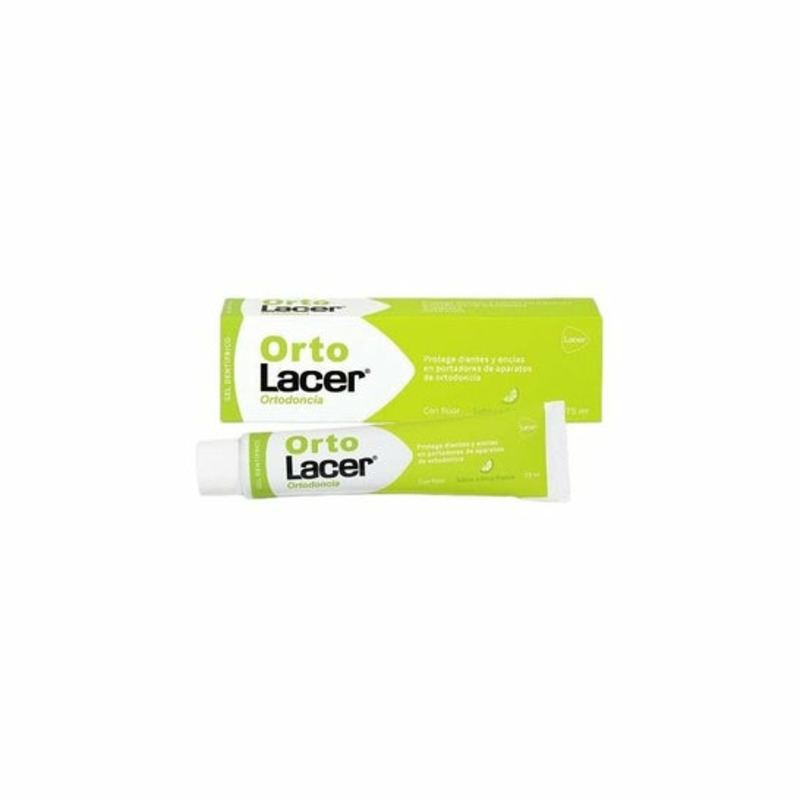 ORTOLACER GEL DENTIFRICO 75 ML LIMA FRESCA