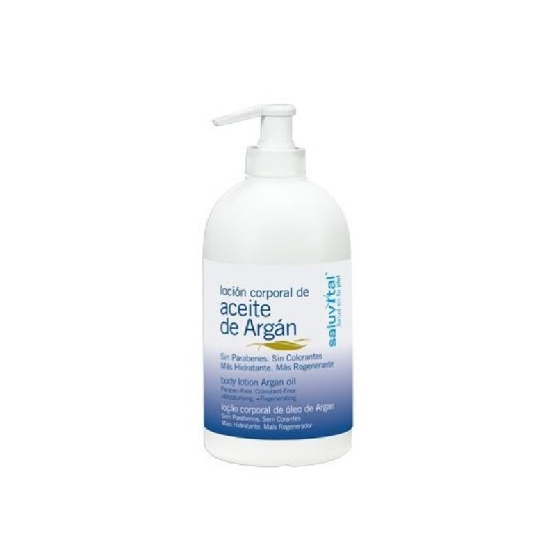 SALUVITAL LOCIÓN CORPORAL ARGÁN  500 ML.