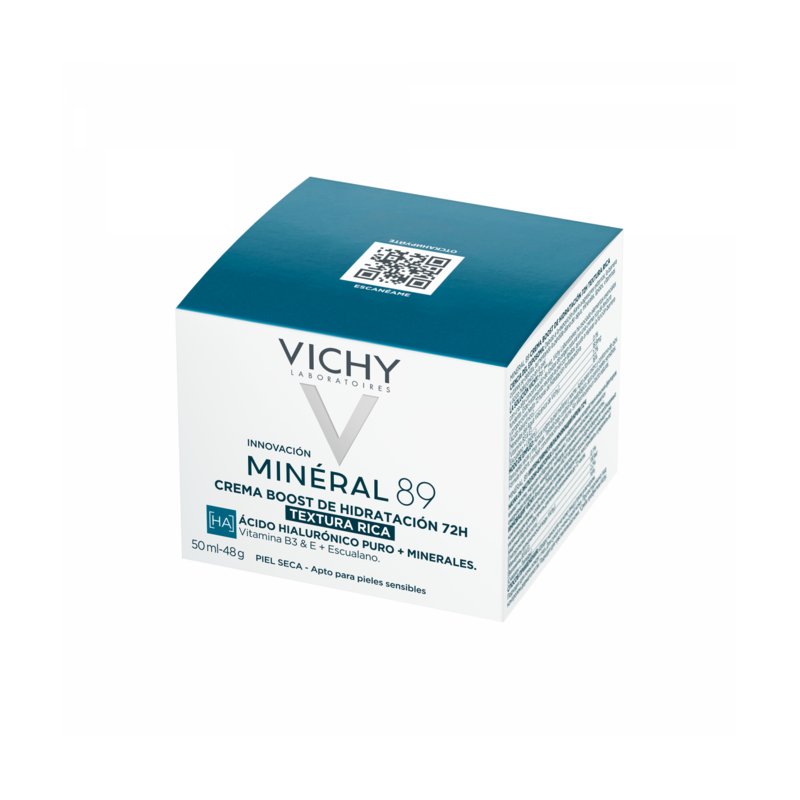 VICHY MINERAL 89 CREMA BOOST DE HIDRATACION RICA 50 ML